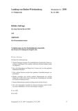 Vorschaubild: 13/2950: Veränderungen in den Zuständigkeiten innerhalb der Finanzverwaltung der Region Ulm