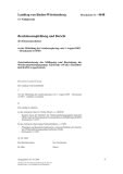 Vorschaubild: 13/4648: BeschlEmpf und Bericht FinA 22.09.2005 <br>Risiken durch den Rückbau der Wiederaufarbeitungsanlage Karlsruhe (WAK) und die Entsorgung der hochradioaktiven Abfalllösung (HAWC)