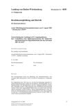 Vorschaubild: 13/4650: BeschlEmpf und Bericht InnenA 21.09.2005 <br>Unterrichtung des Ltg in EU-Angelegenheiten