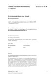 Vorschaubild: 13/4736: BeschlEmpf und Bericht FinA 20.10.2005 <br>Karlsruhe Verkauf von landeseigenen Erbbaugrundstücken an die Hardtwaldsiedlung Karlsruhe eG