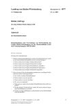 Vorschaubild: 13/4977: Baumaßnahmen und Verwendung von Fördermitteln des Landes BW an der Kochertalbahn (Gaildorf-Untergröningen) 1995 bis 2003