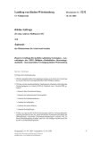 Vorschaubild: 13/5232: Honorarverteilung für ärztliche ambulante Leistungen - Auswirkungen des EBM 2000plus (Einheitlicher Bewertungsmaßstab) - Kassenärztliche Vereinigung BW