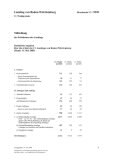 Vorschaubild: 13/5249: Statistische Angaben über die Arbeit des 13. Landtags von Baden-Württemberg (Stand: 31. Mai 2006)