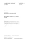 Vorschaubild: 15/792: Mitteilung des Ministeriums für Finanzen und Wirtschaft<br />Wohnungspolitik 2012 – Bericht und Leitlinien zur Wohnraumförderung