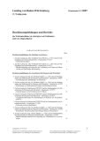 Vorschaubild: 15/2007: Beschlussempfehlungen und Berichte der Fachausschüsse zu Anträgen von Fraktionen und von Abgeordneten