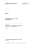 Vorschaubild: 15/4562: Mitteilung des Ministeriums für Finanzen und Wirtschaft<br />Wohnungspolitik 2014 – Bericht und Leitlinien zur Wohnraumförderung