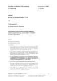 Vorschaubild: 15/5866: Anerkennung von im Ausland erworbenen Bildungsnachweisen und Zulassung „ausländischer“ Fachkräfte in Baden-Württemberg