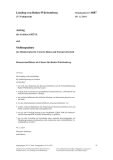Vorschaubild: 15/6087: Ressourceneffizienz als Chance für Baden-Württemberg