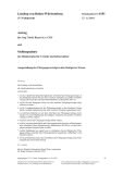 Vorschaubild: 15/6191: Ausgestaltung der Übergangsverträge in den Stuttgarter Netzen