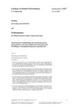 Vorschaubild: 15/6347: Umsetzung der Empfehlungen des Sonderausschusses „Konsequenzen aus dem Amoklauf in Winnenden und Wendlingen: Jugendgefährdung und Jugendgewalt“