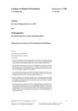 Vorschaubild: 15/7298: Sanierung und Ausbau der Neckarschleusen bis Plochingen