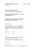Vorschaubild: 15/7460: Rechtsverordnung zum Beitritt der Studienakademien Heidenheim, Lörrach und Heilbronn sowie des Center for Advanced Studies zu Studierendenwerken