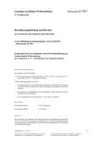 Vorschaubild: 15/7517: Denkschrift 2015 zur Haushalts- und Wirtschaftsführung des Landes Baden-Württemberg; <br /> hier: Beitrag Nr. 17 – Abwicklung von Fiskalerbschaften