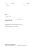 Vorschaubild: 15/7702: Finanzplan des Landes Baden-Württemberg gem. § 18 Absatz 10 Landeshaushaltsordnung für die Jahre 2015 bis 2020 <br /> (Stand: November 2015)