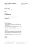 Vorschaubild: 15/7748: Verfahren des Bundeskartellamts gegen die Deutsche Post AG