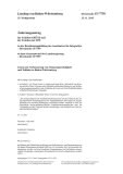 Vorschaubild: 15/7759: Gesetz zur Verbesserung von Chancengerechtigkeit und Teilhabe in Baden-Württemberg