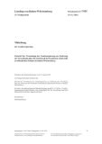 Vorschaubild: 15/7955: Entwurf der Verordnung der Landesregierung zur Änderung der Verordnung über die Arbeitszeit der beamteten Lehrkräfte an öffentlichen Schulen in Baden-Württemberg