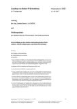 Vorschaubild: 16/2621: Lehrerbildung an den baden-württembergischen Hochschulen: Schülerzahlprognose und Bedarfsermittlung
