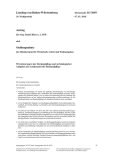 Vorschaubild: 16/3649: Privatisierung in der Denkmalpflege und archäologischer Aufgaben des Landesamts für Denkmalpflege