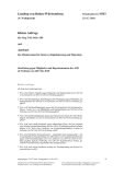 Vorschaubild: 16/4543: Straftaten gegen Mitglieder und Repräsentanten der AfD in Freiburg von 2013 bis 2018