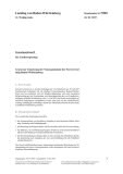 Vorschaubild: 16/5982: Gesetz zur Umsetzung der Neuorganisation der Forstverwaltung Baden-Württemberg