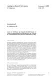 Vorschaubild: 16/6080: Gesetz zur Einführung der doppelten Buchführung in der Landesverwaltung Baden-Württemberg (Gesetz zur Änderung der Landeshaushaltsordnung für Baden-Württemberg [LHO])