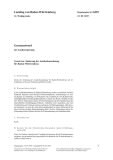 Vorschaubild: 16/6293: Entwurf eines Gesetzes zur Änderung der Landesbauordnung für Baden-Württemberg