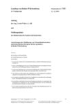 Vorschaubild: 16/7431: Auswirkungen der Einführung von Telematikinfrastruktur und elektronischen Rezepten auf die Apotheken in Baden-Württemberg