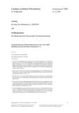 Vorschaubild: 16/7444: Umsetzbarkeit der Doktorandenkarte an der Universität Heidelberg durch die Banco Santander S. A.