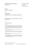 Vorschaubild: 16/7560: Evaluierung der bundes- und landesrechtlichen Umsetzung der EU-DSGVO