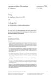 Vorschaubild: 16/7582: Pro und Contra einer Meldepflicht für Borreliose-Erkrankungen in Zusammenhang mit der Schaffung eines Melderegisters Borreliose in Baden-Württemberg