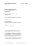 Vorschaubild: 16/7988: Beschlussempfehlung und Bericht des Ausschusses für Ländlichen Raum und Verbraucherschutz zu dem Gesetzentwurf der Fraktion der AfD <br /> – Drucksache 16/7696 <br /> Gesetz zur Änderung des Waldgesetzes für Baden-Württemberg