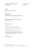 Vorschaubild: 16/8136: Besetzung der Geschäftsführung bei Baden-Württemberg International (bw-i)
