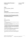 Vorschaubild: 16/8625: Entwicklung der Arbeit der Härtefallkommission mit Blick auf die Beschäftigungsduldung und Bundesratsinitiative des Landes Baden-Württemberg hierzu