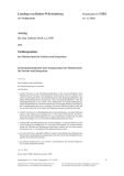 Vorschaubild: 16/9284: Krisenkommunikation und -kompensation des Ministeriums für Soziales und Integration
