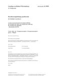 Vorschaubild: 16/9838: Beschlussempfehlung und Bericht des Ständigen Ausschusses zu dem Gesetzentwurf der Fraktion GRÜNE, der Fraktion der CDU, der Fraktion der SPD und der Fraktion der FDP/DVP <br /> – Drucksache 16/9738 <br /> Gesetz über ein Transparenzregister (...