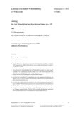 Vorschaubild: 17/541: Auswirkungen der Wohngeldreform 2020 in Baden-Württemberg