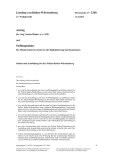 Vorschaubild: 17/2360: Stellen und Ausbildung bei der Polizei Baden-Württemberg