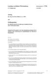 Vorschaubild: 17/2740: Zukunft und Perspektive der Schweinehaltung in Baden-Württemberg und Umsetzung der Empfehlungen der Borchert-Kommission