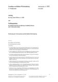 Vorschaubild: 17/3533: Förderung der Verbraucherzentrale Baden-Württemberg
