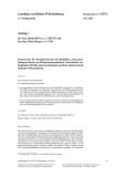 Vorschaubild: 17/4374: Entwurf der EU-Kommission für eine Richtlinie „zum nach haltigen Einsatz von Pflanzenschutzmitteln“ (Sustainable Use Regulation [SUR]) und Auswirkungen auf die Landwirtschaft in Baden-Württemberg
