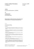 Vorschaubild: 17/4675: Bürokratieabbau in Baden-Württemberg: Masterplan für die Transformation der Verwaltung und „Zukunftskonvent“
