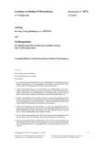 Vorschaubild: 17/4676: Gesundheitlicher Verbraucherschutz in Baden-Württemberg