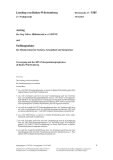 Vorschaubild: 17/5385: Versorgung mit der HIV-Präexpositionsprophylaxe in Baden-Württemberg