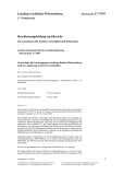 Vorschaubild: 17/5793: Beschlussempfehlung und Bericht des Ausschusses für Soziales, Gesundheit und Integration zu dem Gesetzentwurf der Landesregierung <br /> – Drucksache 17/5607 <br /> Gesetz über die Versorgungsverwaltung Baden-Württemberg und zur Änderung weite...