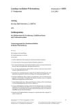 Vorschaubild: 17/6030: Umsetzungsstand der Kantinenrichtlinie in Baden-Württemberg
