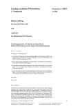 Vorschaubild: 17/6054: Kreditengagements von Banken und Sparkassen Baden-Württembergs an der Signa-Unternehmensgruppe