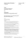 Vorschaubild: 17/6330: Bauvorlageberechtigung in der Landesbauordnung (LBO) und der Musterbauordnung (MBO)