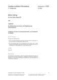 Vorschaubild: 17/6728: Nachfrage zu Feuer in Asylantenunterkunft „Am Nussbaum“ in Edingen