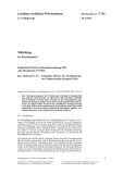 Vorschaubild: 17/7116: Denkschrift 2024 zur Haushaltsrechnung 2022 <br /> (vgl. Drucksache 17/7100) <br /> hier: Beitrag Nr. 16 – Leitungen Dritter im Straßenkörper von Landesstraßen (Kapitel 1304)